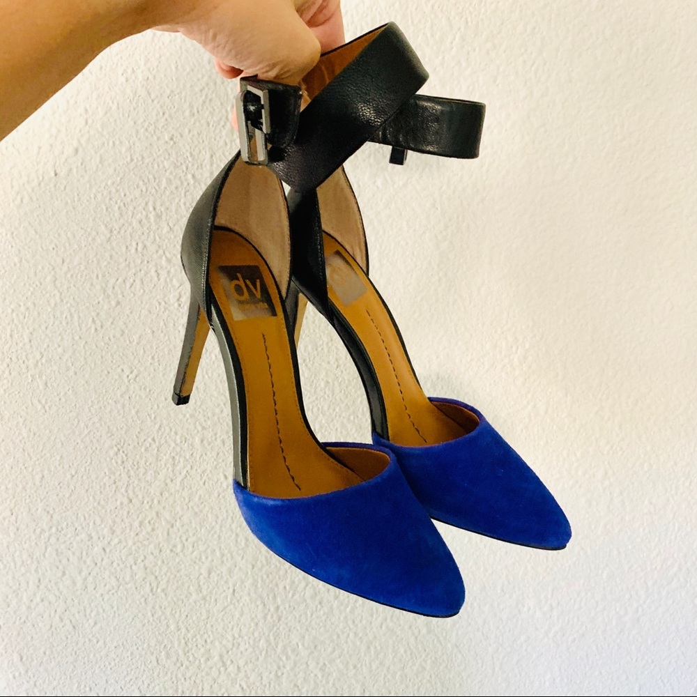 DOLCE VITA BLUE PUMPS